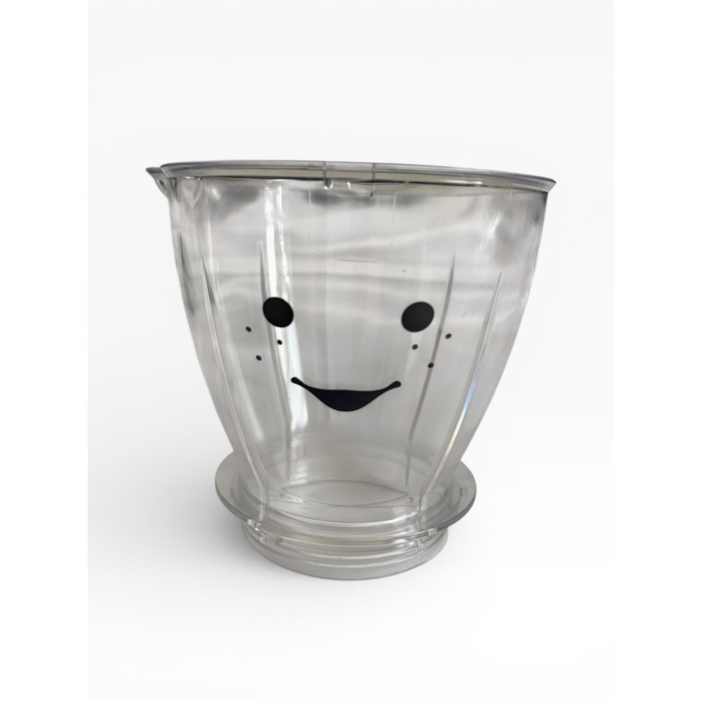 Magic Bullet Baby‎ Bullet Replacement Blender Cup Smiley Freckles Face Clear